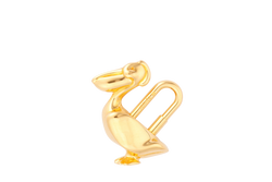 Hermes Pelican Gold Lock Charm