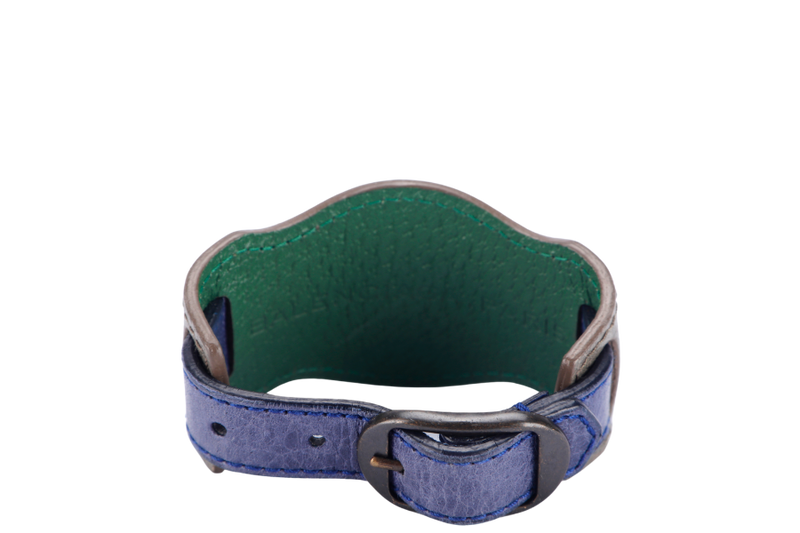 BALENCIAGA STUDDED BRACELET BLUE, RED, GREY, GREEN COLOR, NO DUST COVER & BOX