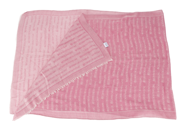 MOSCHINO CHEAP AND CHIC PINK SCARF