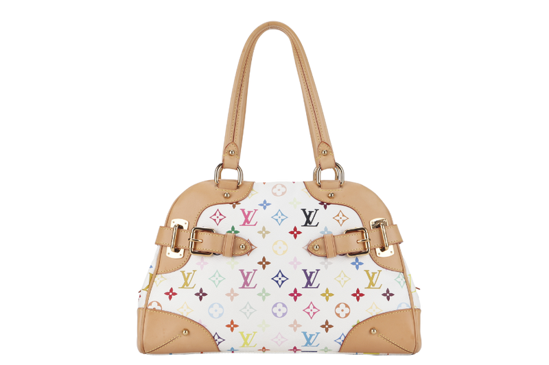 LOUIS VUITTON CLAUDIA (M40193) MULTICOLOR MONOGRAM CANVAS GOLD HARDWARE NO DUST COVER