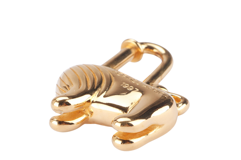 HERMES LION GOLD LOCK NO BOX