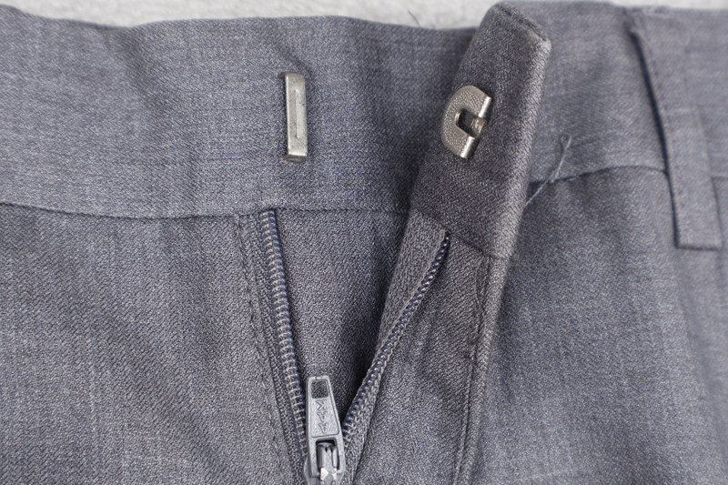 CHRISTIAN DIOR GREY LONG PANTS SIZE 46