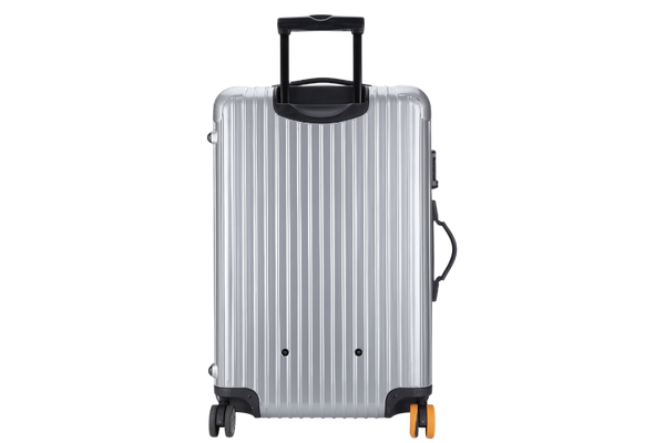 RIMOWA CHECK IN LUGGAGE 29_ GREY POLYCARBONATE BLACK HARDWARE