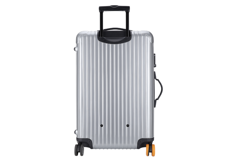 RIMOWA CHECK IN LUGGAGE 29_ GREY POLYCARBONATE BLACK HARDWARE