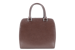 LOUIS VUITTON POINT-NEUF DARK BROWN EPI LEATHER SILVER HARDWARE NO DUST COVER