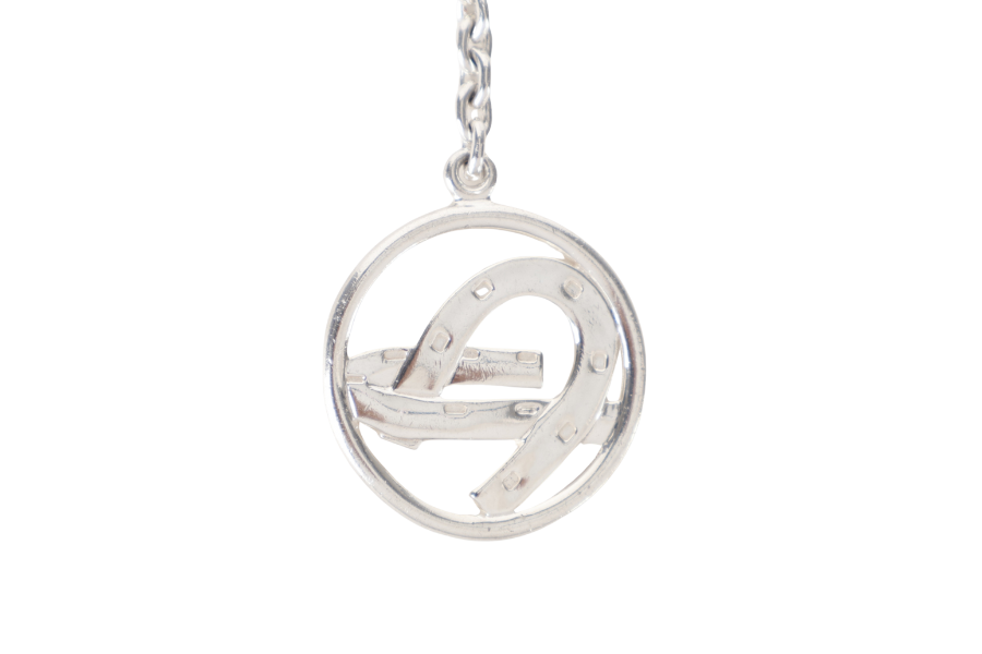 小物 silver925 key chain wolf-head-howling-keychain-