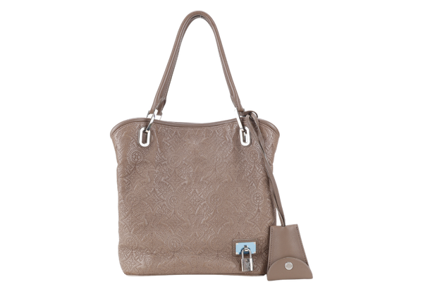 LOUIS VUITTON MONOGRAM ANTHEIA LILIA PM TOTE BAG FUME COLOR WITH DUST COVER