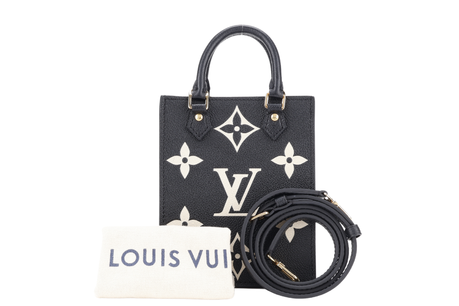 [関税込] LOUIS VUITTON Petit Sac Plat ショルダー バッグ ロゴ LOUIS VUITTON ルイ ヴィトン PETIT SAC PLAT プティット