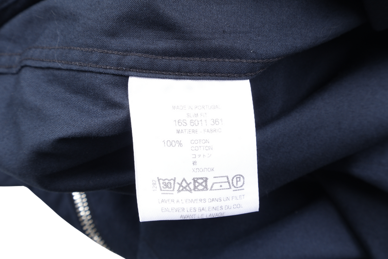 GIVENCHY BLUE LONG SLEEVE SLIM FIT SHIRT 39