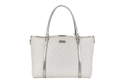 GUCCI GG IMPRIME JOY TOTE BAG (197953) COATED CANVAS GOLD HARDWARE