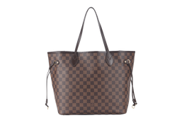 LOUIS VUITTON NEVERFULL MM (N40600) DAMIEN EBENE CANVAS GOLD HARDWARE WITH DUST COVER