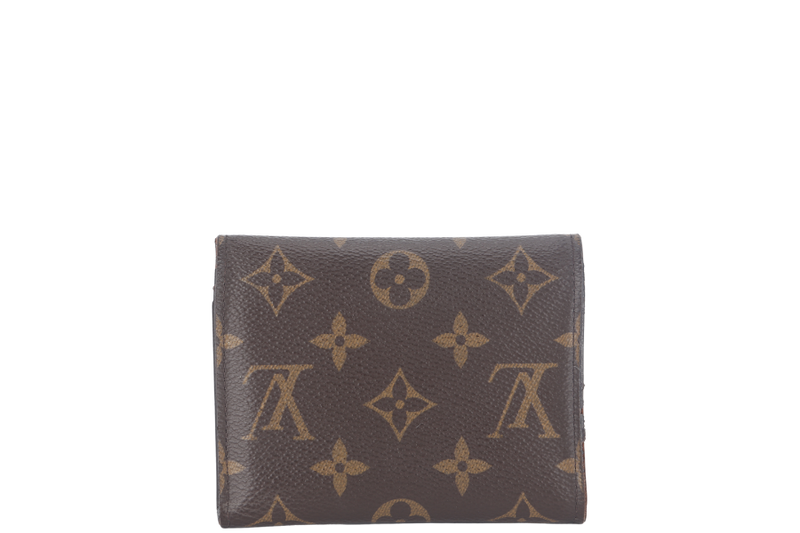 LOUIS VUITTON VICTORINE WALLET (M62472) BROWN MONOGRAM CANVAS GOLD HARDWARE NO DUST COVER