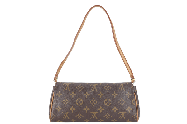 LOUIS VUITTON M40122 BEVERLY POUCHETTE BROWN MONOGRAM GOLD HARDWARE NO DUST COVER