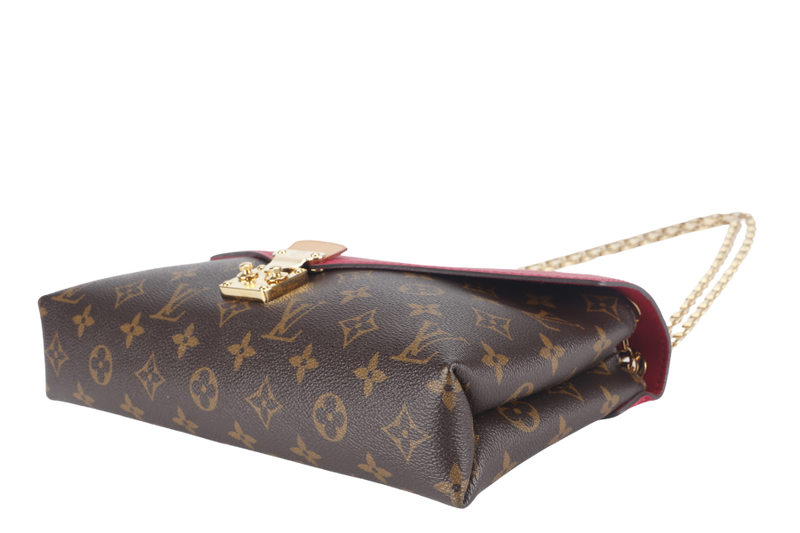 LOUIS VUITTON MONOGRAN CANVAS PALLAS CHAIN BAG NO DUST COVER