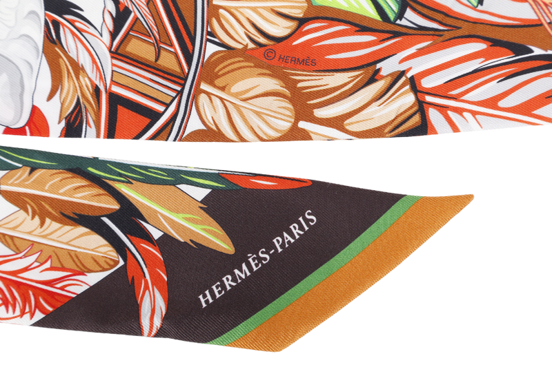 HERMES 1920 DANSE PACIFIQUE GREEN TWILLY