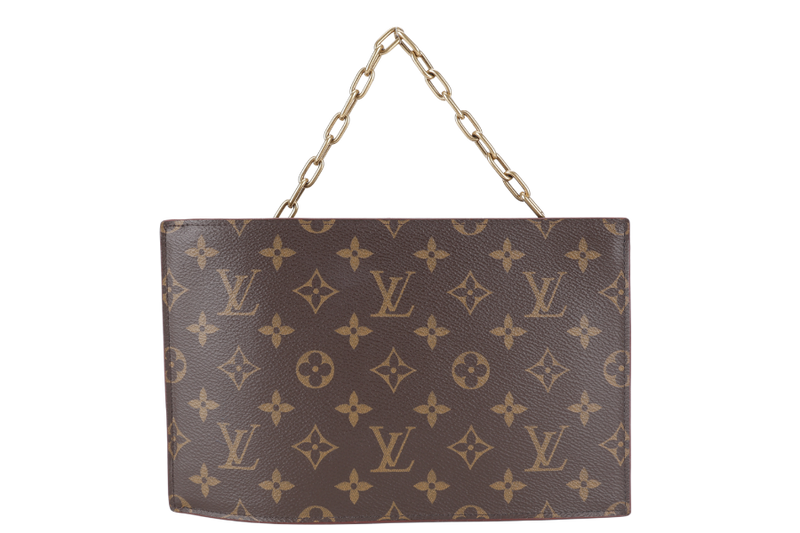 LOUIS VUITTON M55646 LEGACY CHAIN CLUTCH MONOGRAM CANVAS NO DUST COVER