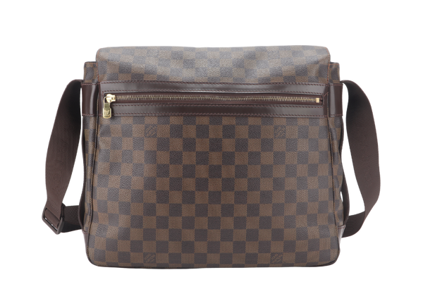 LOUIS VUITTON DAMIER EBENE MESSENGER BAG GOLD HARDWARE NO DUST COVER