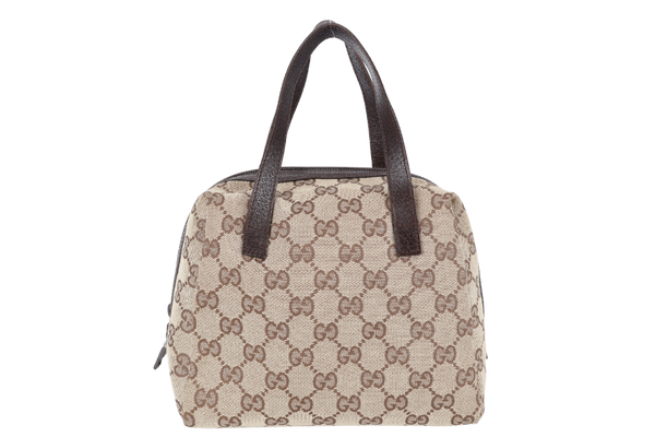 GUCCI MINI HANDBAG GG CANVAS NO DUST COVER