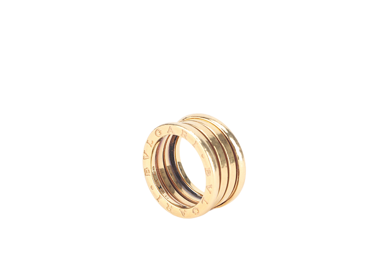 BVLGARI B.ZERO 1 RING 18K YG SIZE 50 WITH BOX