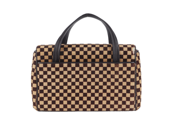 LOUIS VUITTON DAMIER SAUVAGE LIONNE SATCHEL (M92131) NO DUST COVER