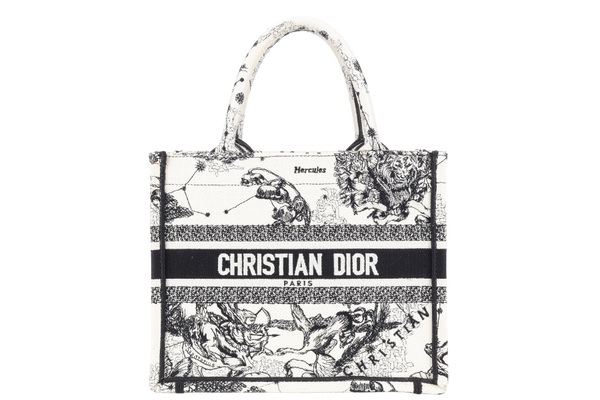CHRISTIAN DIOR SMALL BOOK TOTE HERCULES WITH DUST COVER