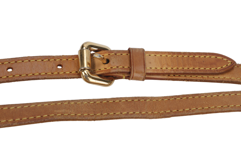 LOUIS VUITTON VACHETTA LEATHER ADJUSTABLE STRAP