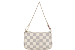 LOUIS VUITTON N58010 MINI POCHETTE DAMIER AZUR CANVAS NO DUST COVER