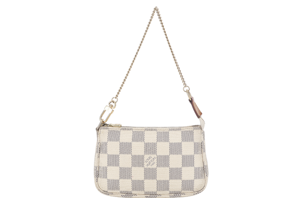 LOUIS VUITTON N58010 MINI POCHETTE DAMIER AZUR CANVAS NO DUST COVER