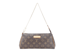 LOUIS VUITTON EVA MONOGRAM CLUTCH WITH STRAPS NO DUST COVER