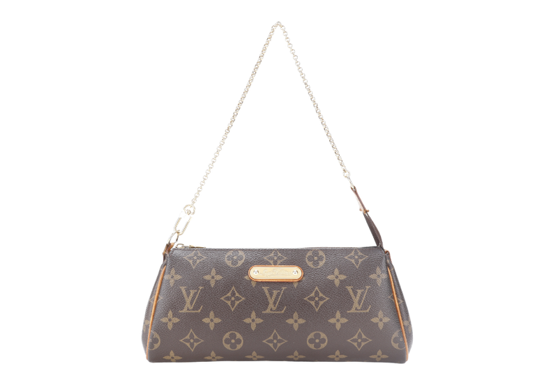 LOUIS VUITTON EVA MONOGRAM CLUTCH WITH STRAPS NO DUST COVER