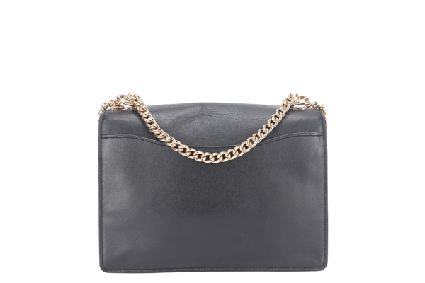 COACH KLARE CROSSBODY BLACK LEATHER GOLD HARDWARE NO DUST COVER