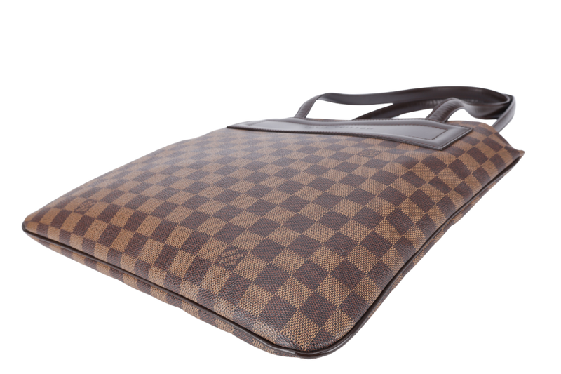 LOUIS VUITTON M51149 CLIFTON HANDBAG DAMIER EBENE GOLD HARDWARE NO DUST COVER