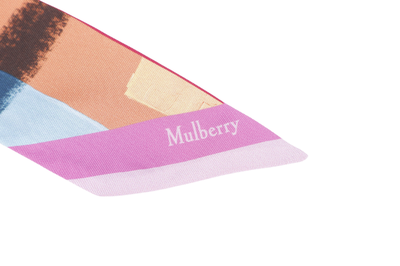 MULBERRY MULTICOLOR POLYESTER BANDEAU