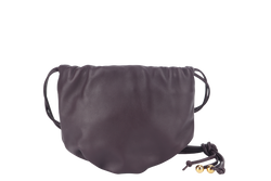 BOTTEGA VENETA MINI BULB PURPLE CALFSKIN LEATHER WITH DUST COVER AND BOX