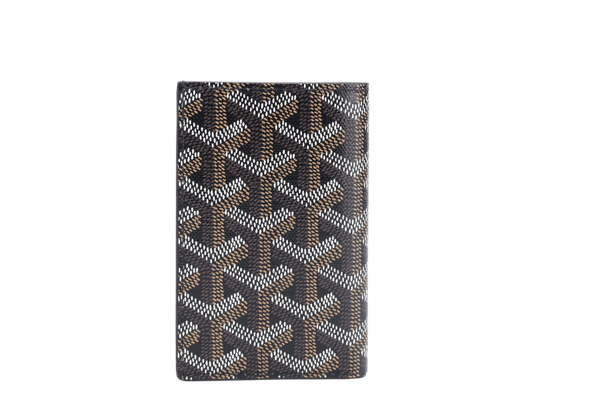 GOYARD SAINT-PIERRE CARD WALLET BLACK COLOR WITH BOX