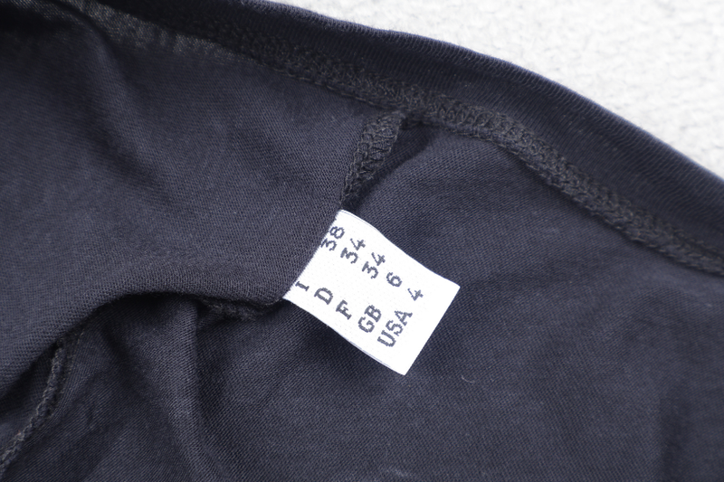 MOSCHINO CHEAP AND CHIC DARK BLUE T-SHIRT