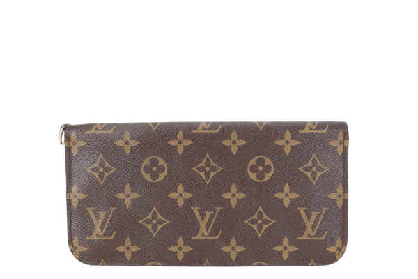 LOUIS VUITTON INSOLITE LONG WALLET GOLD HARDWARE WITH DUST COVER