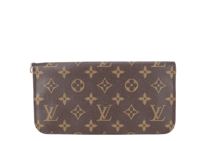 LOUIS VUITTON INSOLITE LONG WALLET GOLD HARDWARE WITH DUST COVER