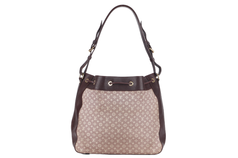 LOUIS VUITTON CHERRY MEDIUM MONOGRAM BUCKET BAG (M40672) NO DUST COVER