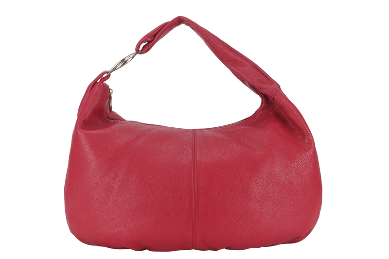 OROTON RED LARGE HOBO BAG WITH DUST COVER