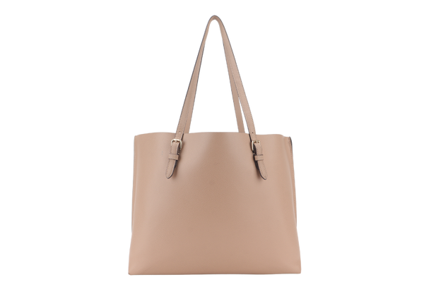 COACH LIGHT BROWN MOLLIE SHOPPER TOTE WITH DUST COVER