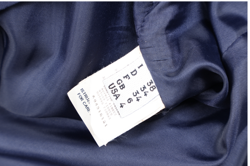 MOSCHINO CHEAP AND CHIC DARK BLUE DRESS
