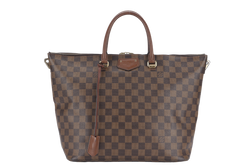 LOUIS VUITTON BELMONT TOTE BAG (N63169) DAMIER EBENE CANVAS WITH DUST COVER, LOCK & KEYS