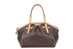 LOUIS VUITTON TIVOLI GM (M40146) MONOGRAM CANVAS GOLD HARDWARE WITH DUST COVER