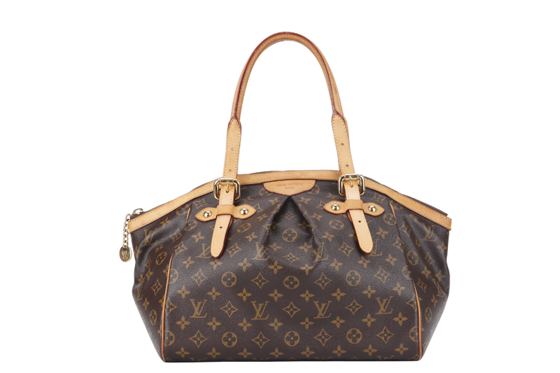 LOUIS VUITTON TIVOLI GM (M40146) MONOGRAM CANVAS GOLD HARDWARE WITH DUST COVER