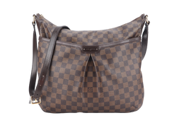 LOUIS VUITTON N42250 BLOOMSBURY GM DAMIER EBENE CANVAS GOLD HARDWARE WITH DUST COVER