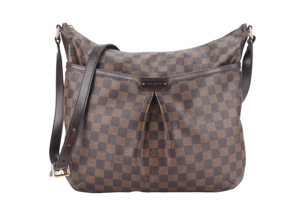 LOUIS VUITTON N42250 BLOOMSBURY GM DAMIER EBENE CANVAS GOLD HARDWARE WITH DUST COVER