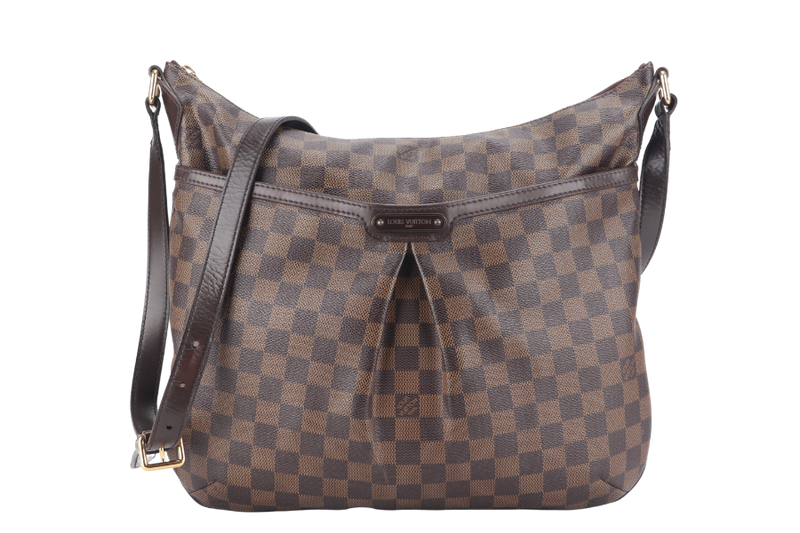 LOUIS VUITTON N42250 BLOOMSBURY GM DAMIER EBENE CANVAS GOLD HARDWARE WITH DUST COVER