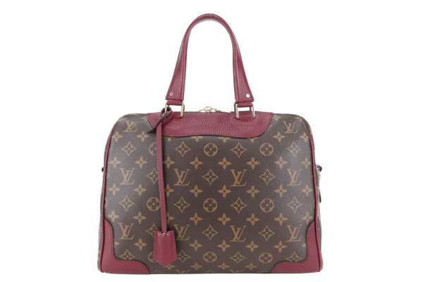 LOUIS VUITTON RETIRO NM AURORE MONOGRAM CANVAS GOLD HARDWARE WITH STRAPS, LOCK&KEYS AND DUST COVER