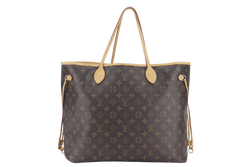 LOUIS VUITTON NEVERFULL GM (M40157) MONOGRAM CANVAS GOLD HARDWARE WITH DUST COVER